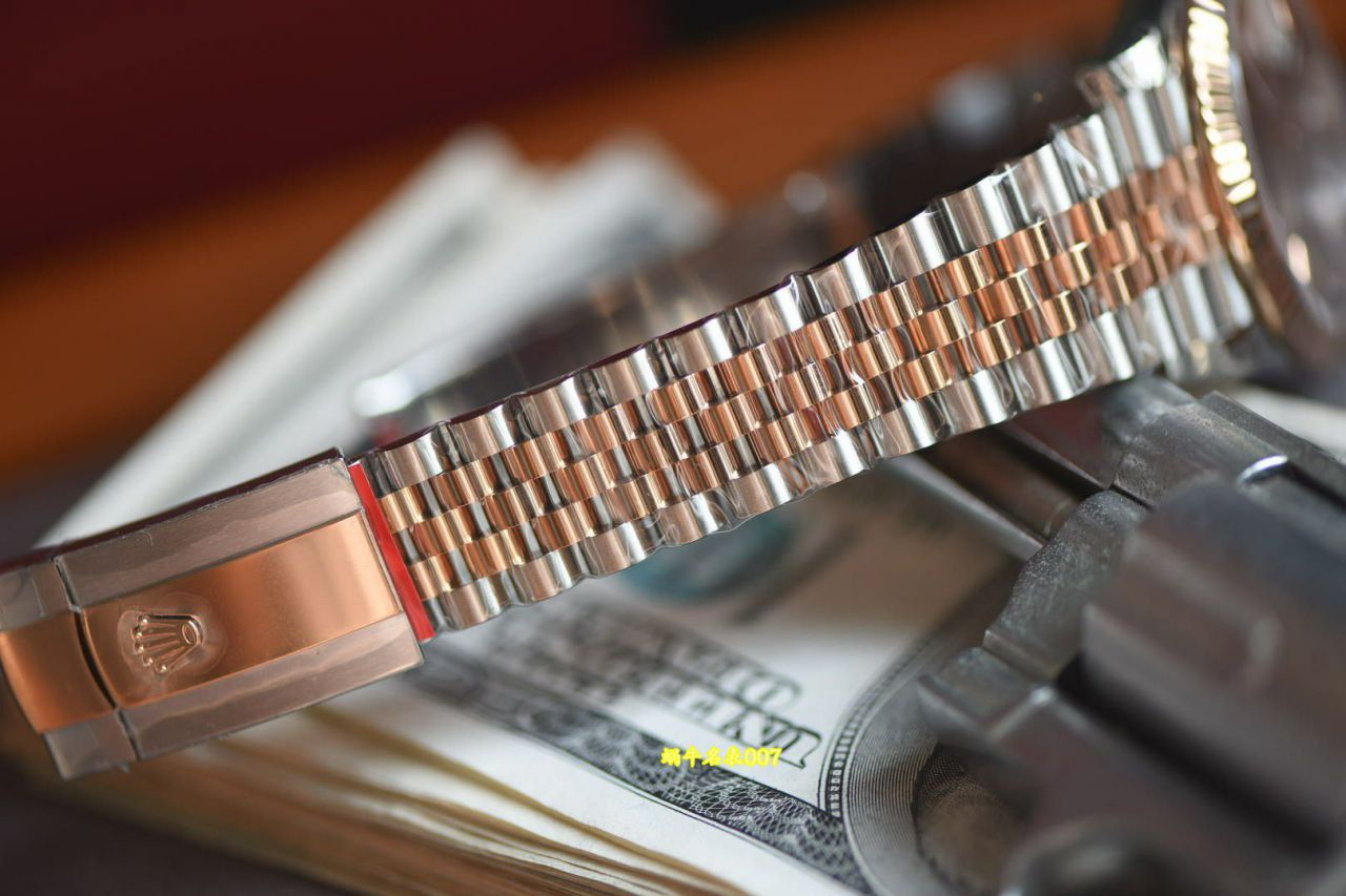 VS劳力士日志型复刻高仿m126331-0010粉盘腕表 /  