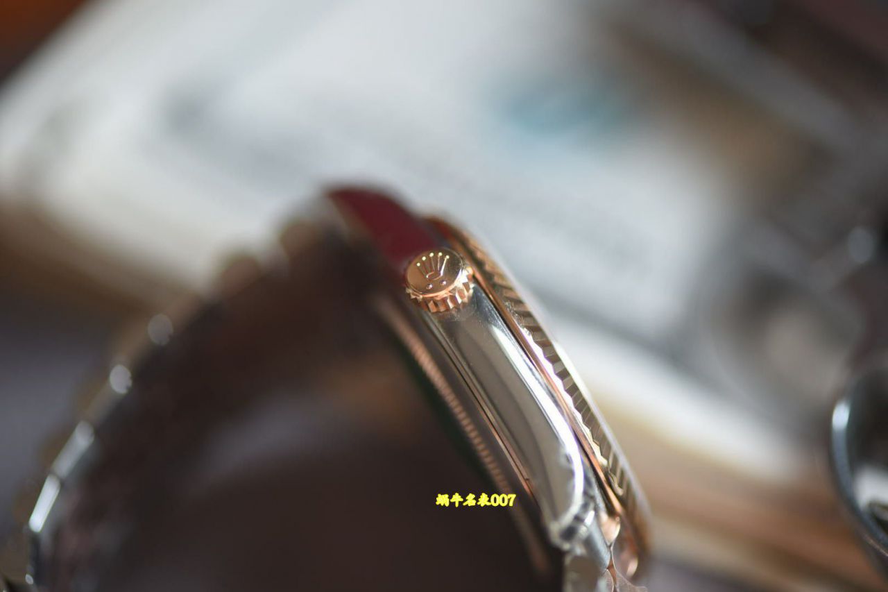 VS劳力士日志型复刻高仿m126331-0010粉盘腕表 /  