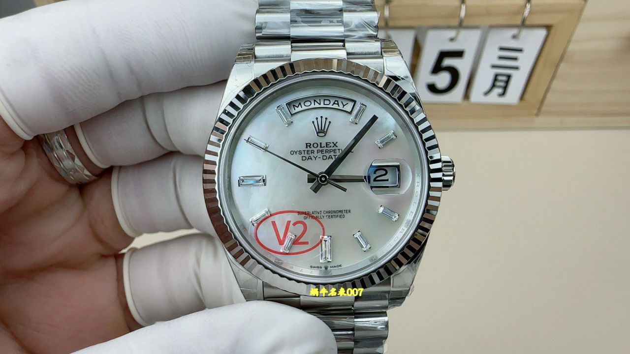 VS配重DD劳力士星期日历型复刻手表m228236-0026腕表