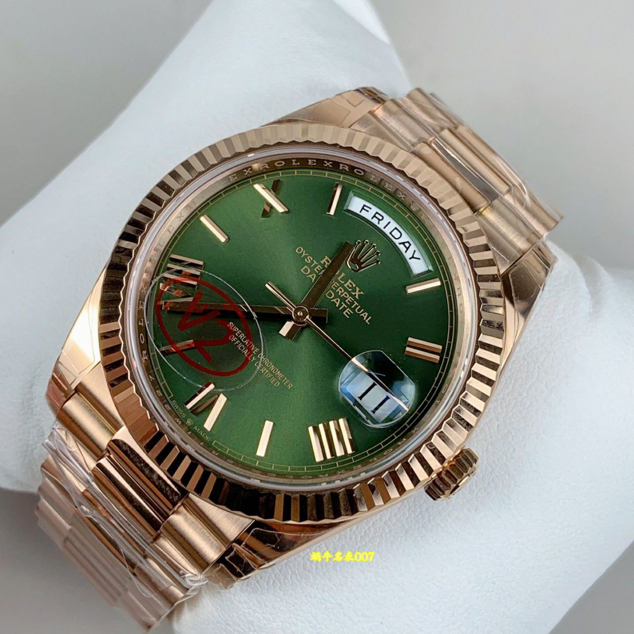 VS配重DD劳力士星期日历型一比一复刻手表m228238-0069腕表 /  