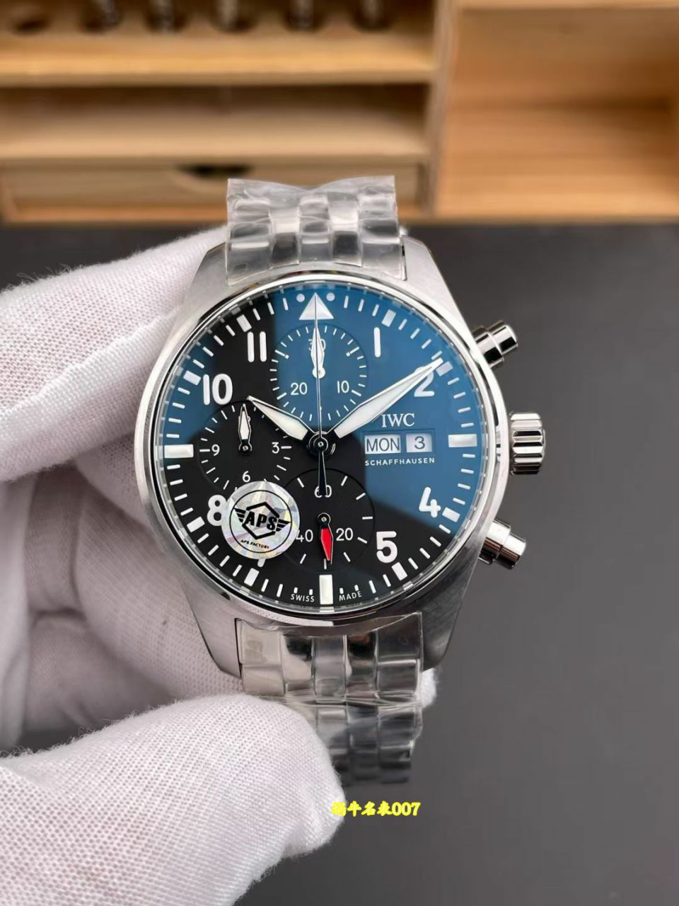 APS一体机芯IWC超级复刻万国表飞行员系列IW388113腕表 /  