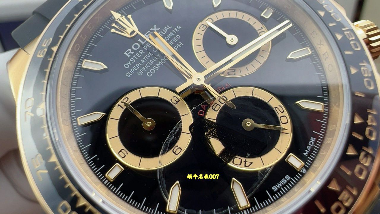 VS配重迪通拿劳力士宇宙计型迪通拿复刻手表m126518ln-0008腕表 /  