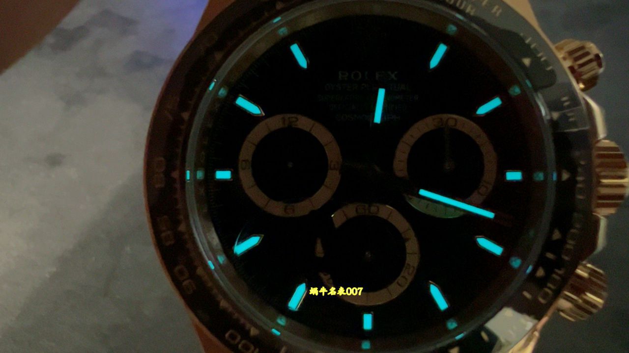 VS配重迪通拿劳力士宇宙计型迪通拿复刻手表m126518ln-0008腕表 /  