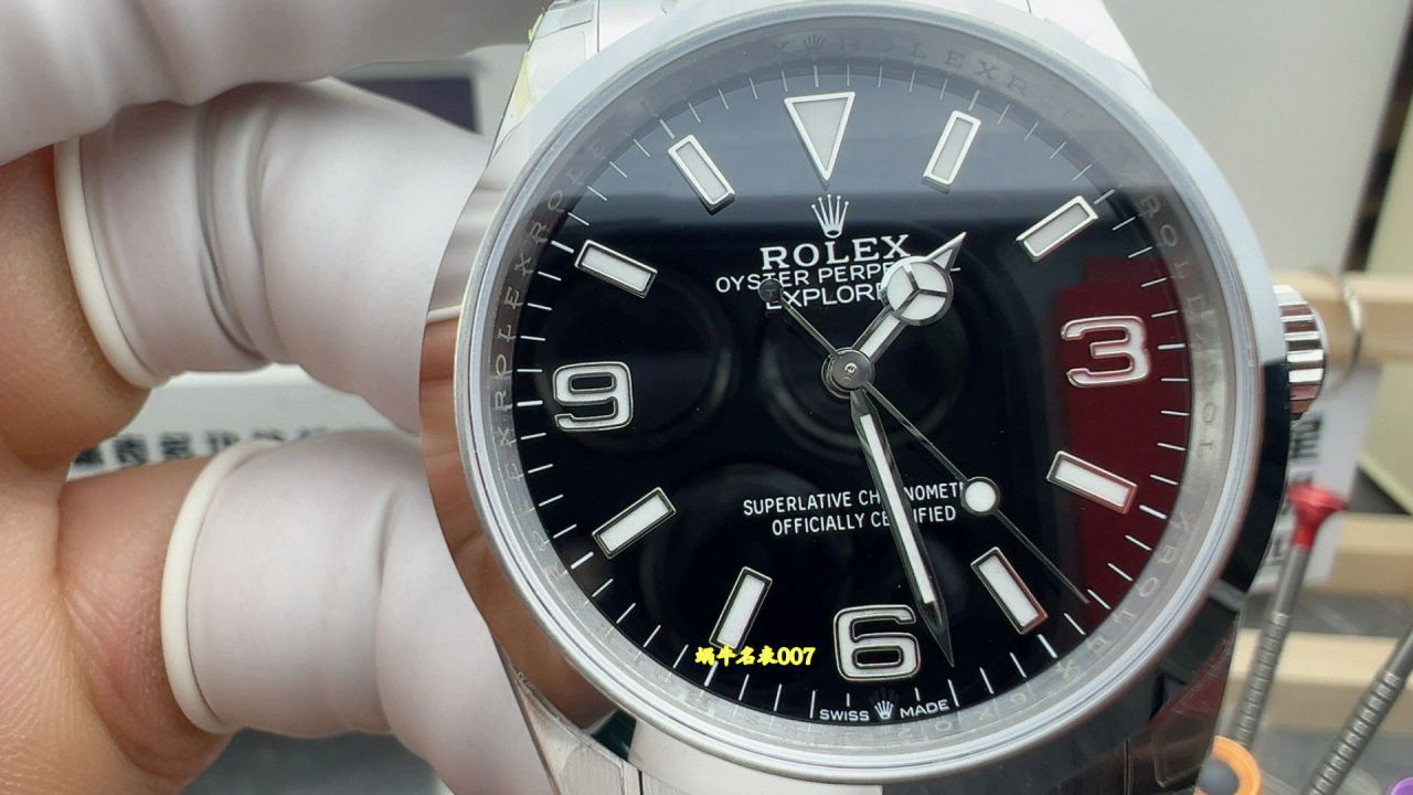 VS探险家一代劳力士探险家型顶级复刻手表m124270-0001腕表 /  