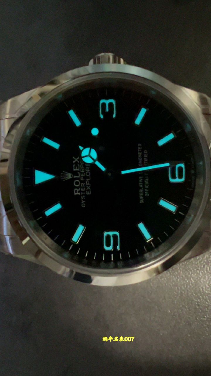 VS探险家一代劳力士探险家型顶级复刻手表m124270-0001腕表 /  