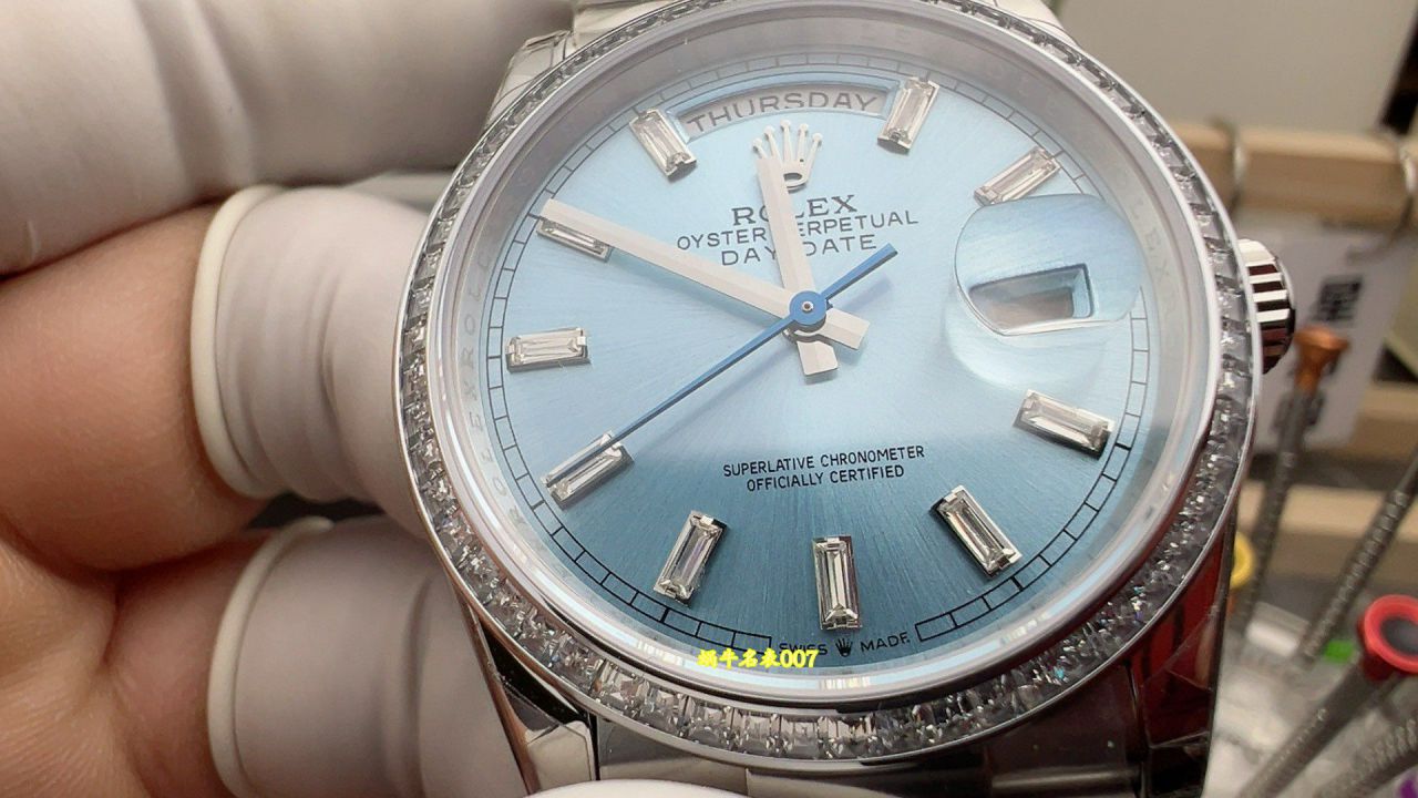 GS配重36DD劳力士星期日历型顶级复刻手表m128396tbr-0003腕表 /  