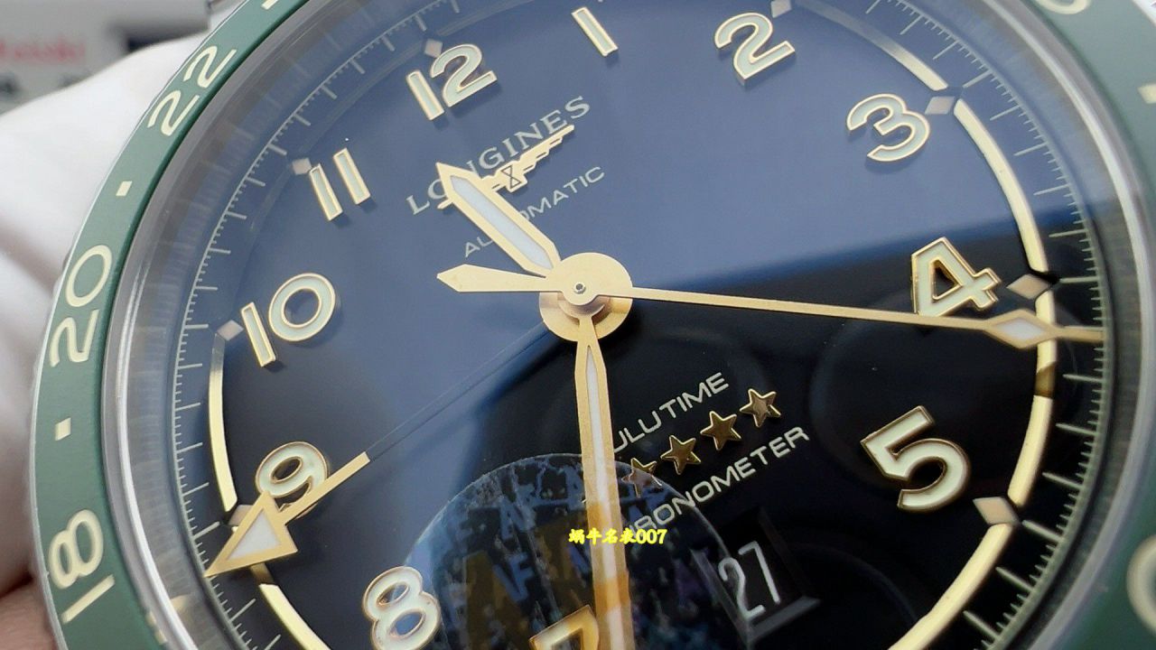 AF浪琴先行者五星上将复刻手表L3.802.4.63.6腕表 /  