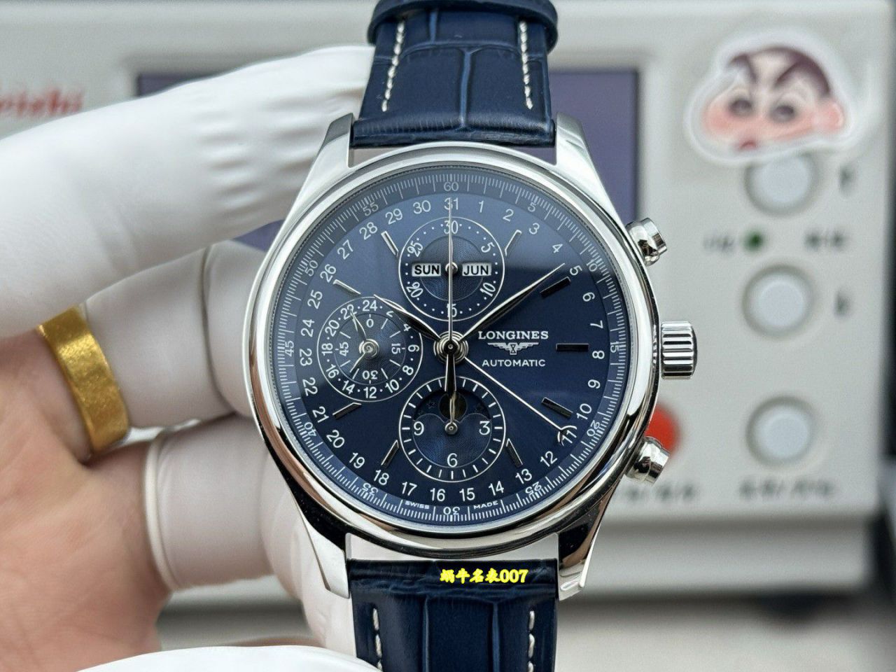 GS浪琴名匠计时八针复刻手表L2.773.4.92.0腕表 /  