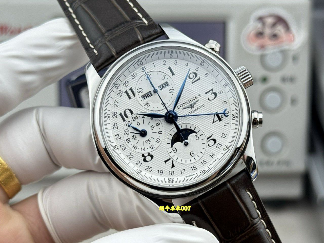 GS浪琴名匠八针复刻手表L2.773.4.78.3腕表 / 