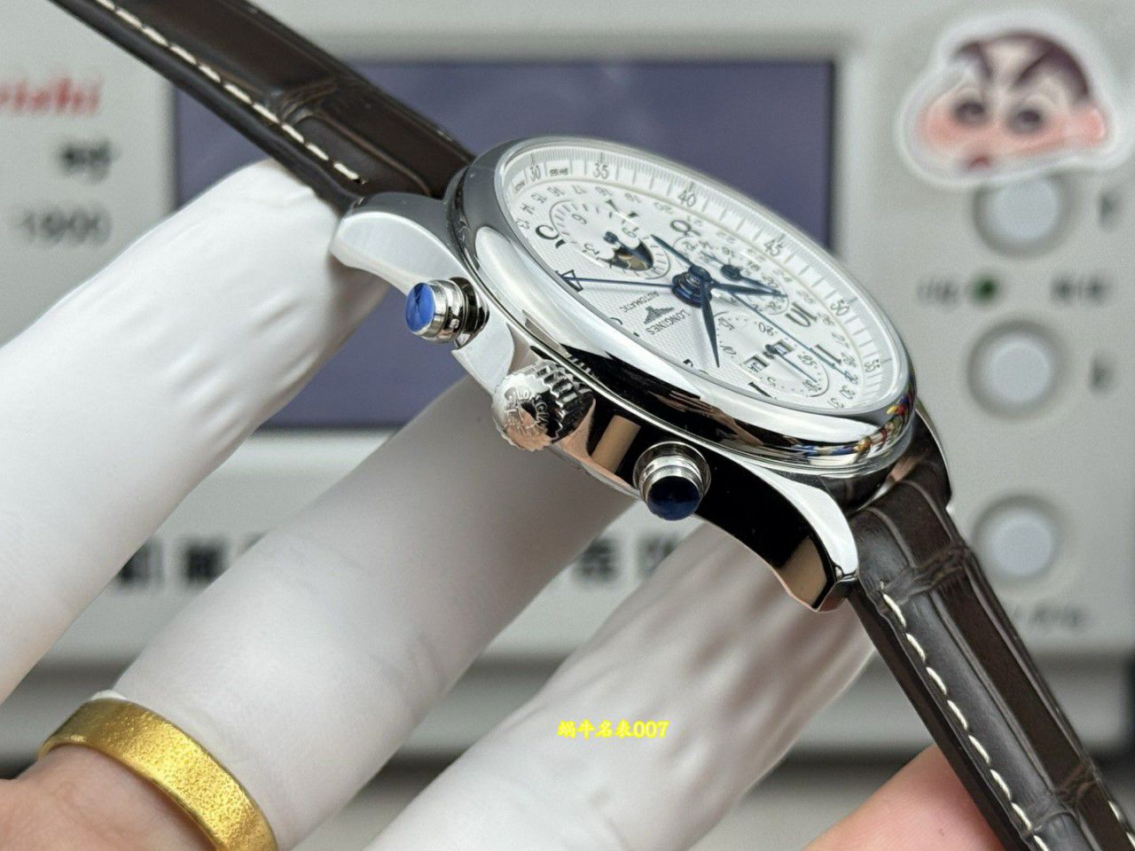 GS浪琴名匠八针复刻手表L2.773.4.78.3腕表 / 