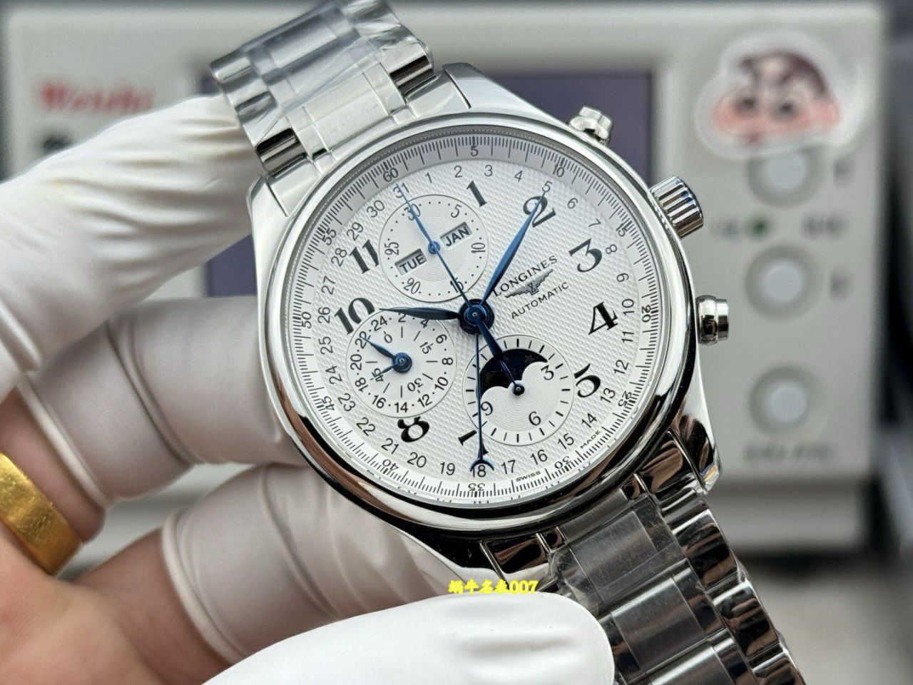 GS浪琴名匠系列L2.773.4.78.6复刻腕表 /  