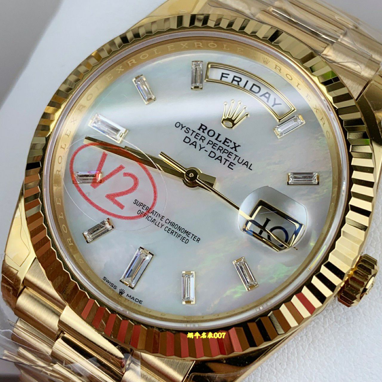 VS配重DD劳力士星期日历型复刻手表m228236-0026腕表 /  