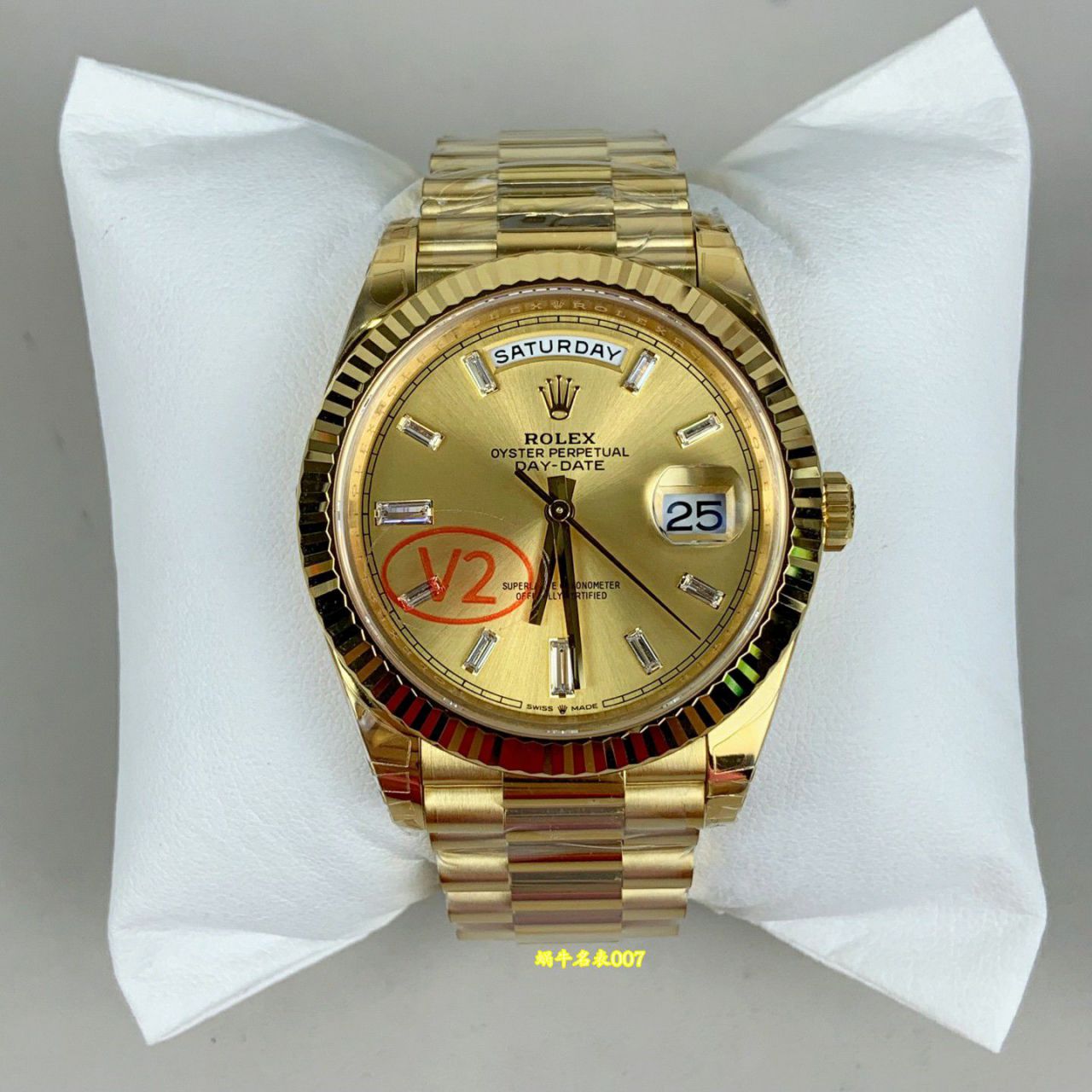 VS V2配重DD劳力士星期日历型复刻高仿m228238-0071，m228236-0026，m228235-0055腕表 /  