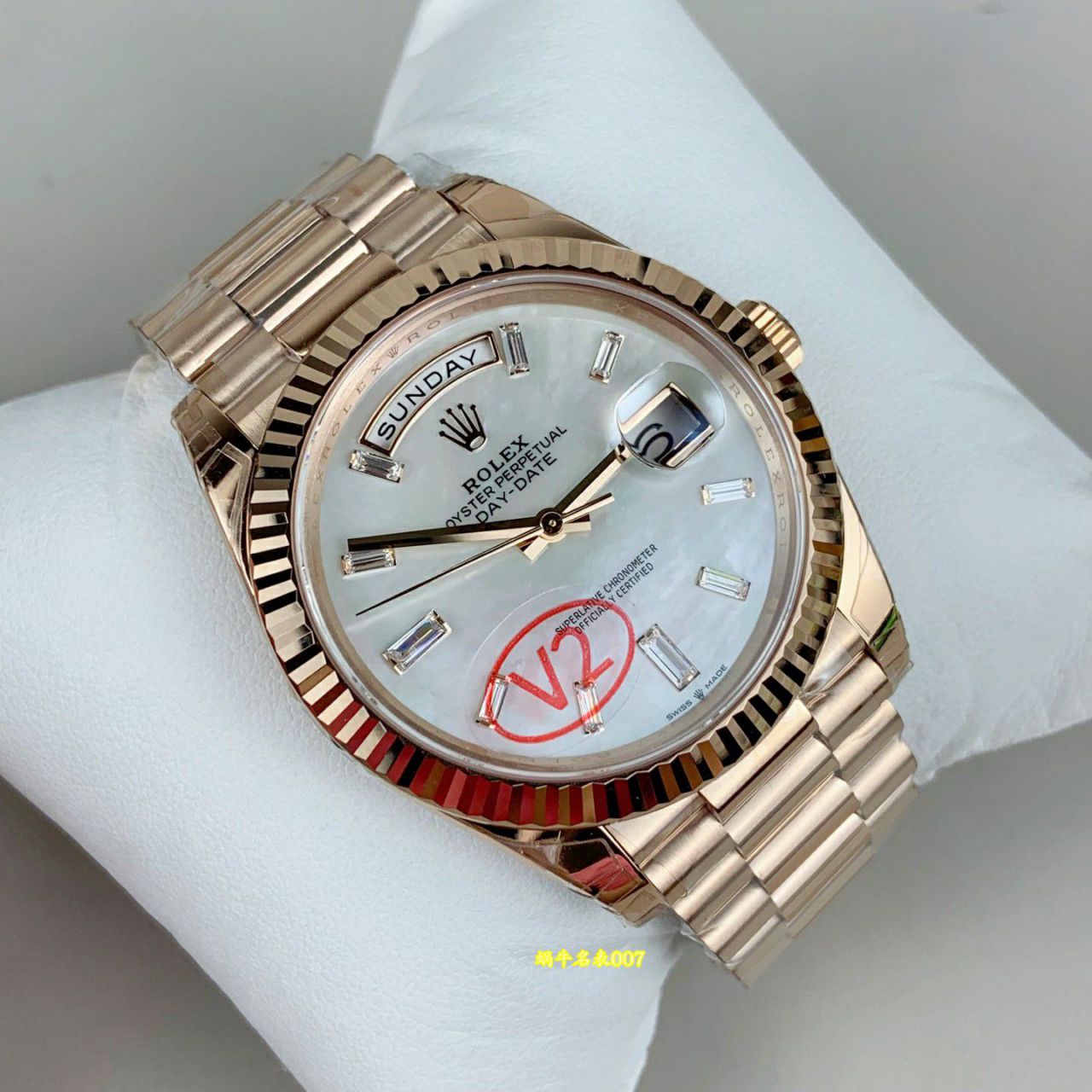 VS新品配重182克DD劳力士星期日历型广州复刻手表m228238-0071腕表 /  