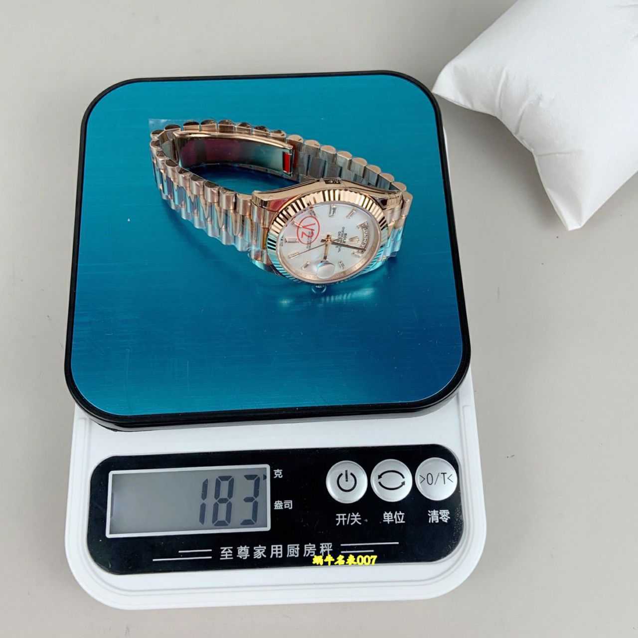 VS配重DD 182 克劳力士星期日历型顶级复刻手表m228235-0056腕表 /  