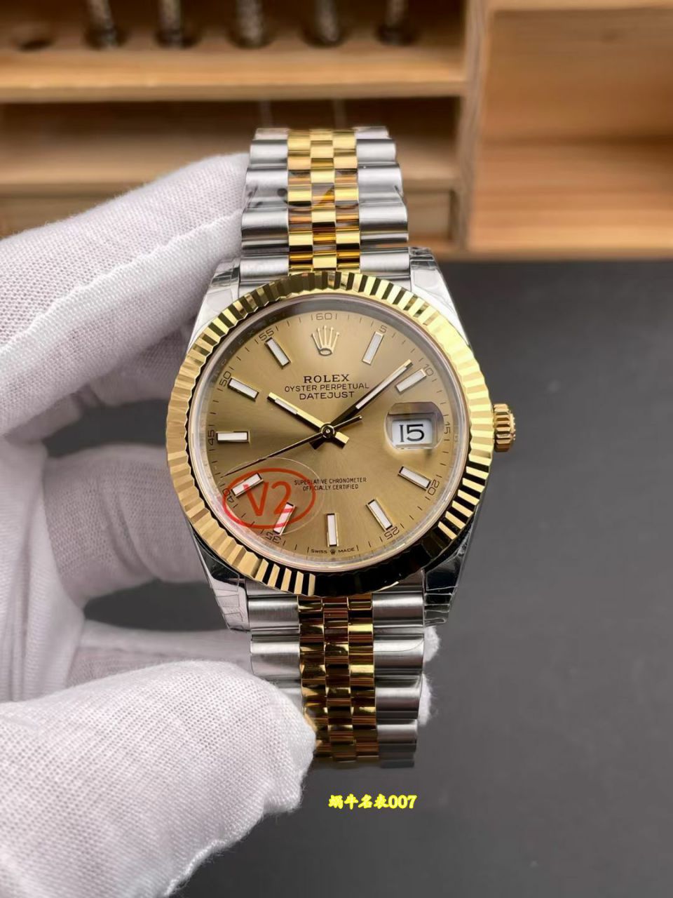 VS配重日志V2劳力士日志型复刻手表m126333-0010腕表 /   