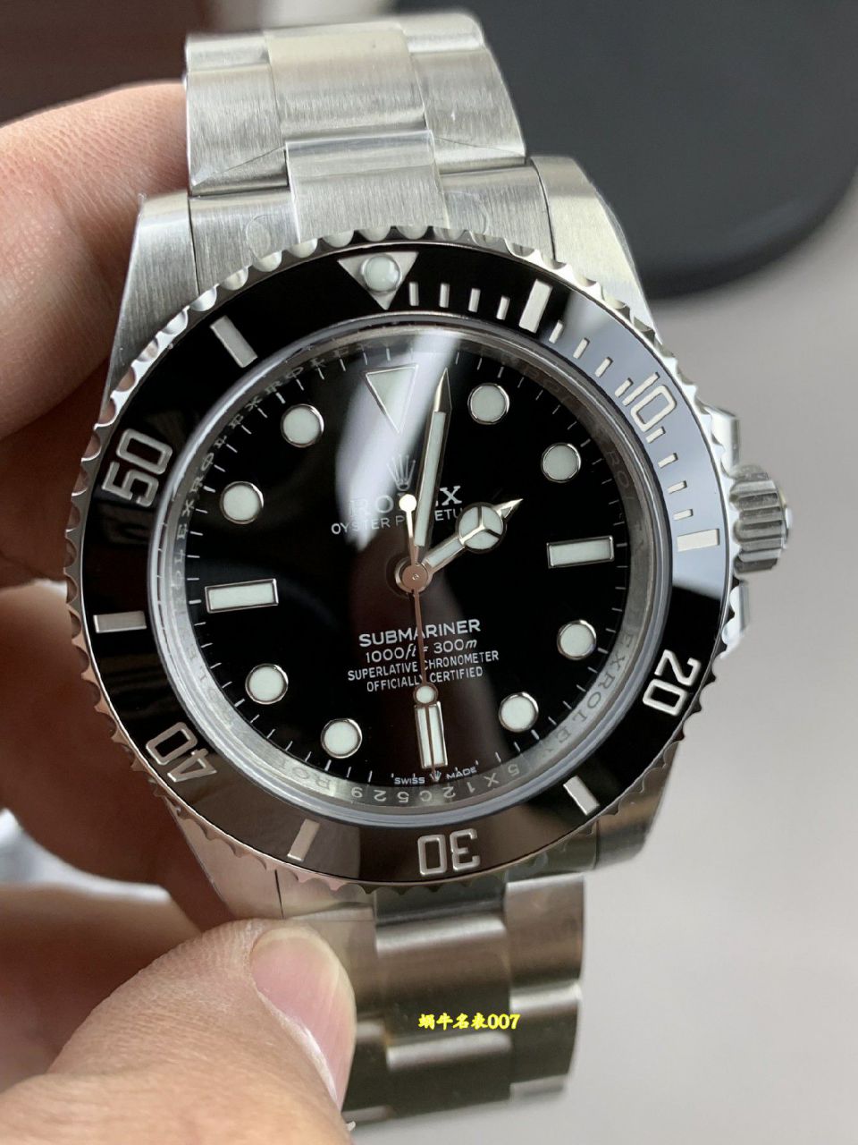 VS无历三代黑水鬼劳力士潜航者型顶级复刻手表m124060-0001腕表 /  