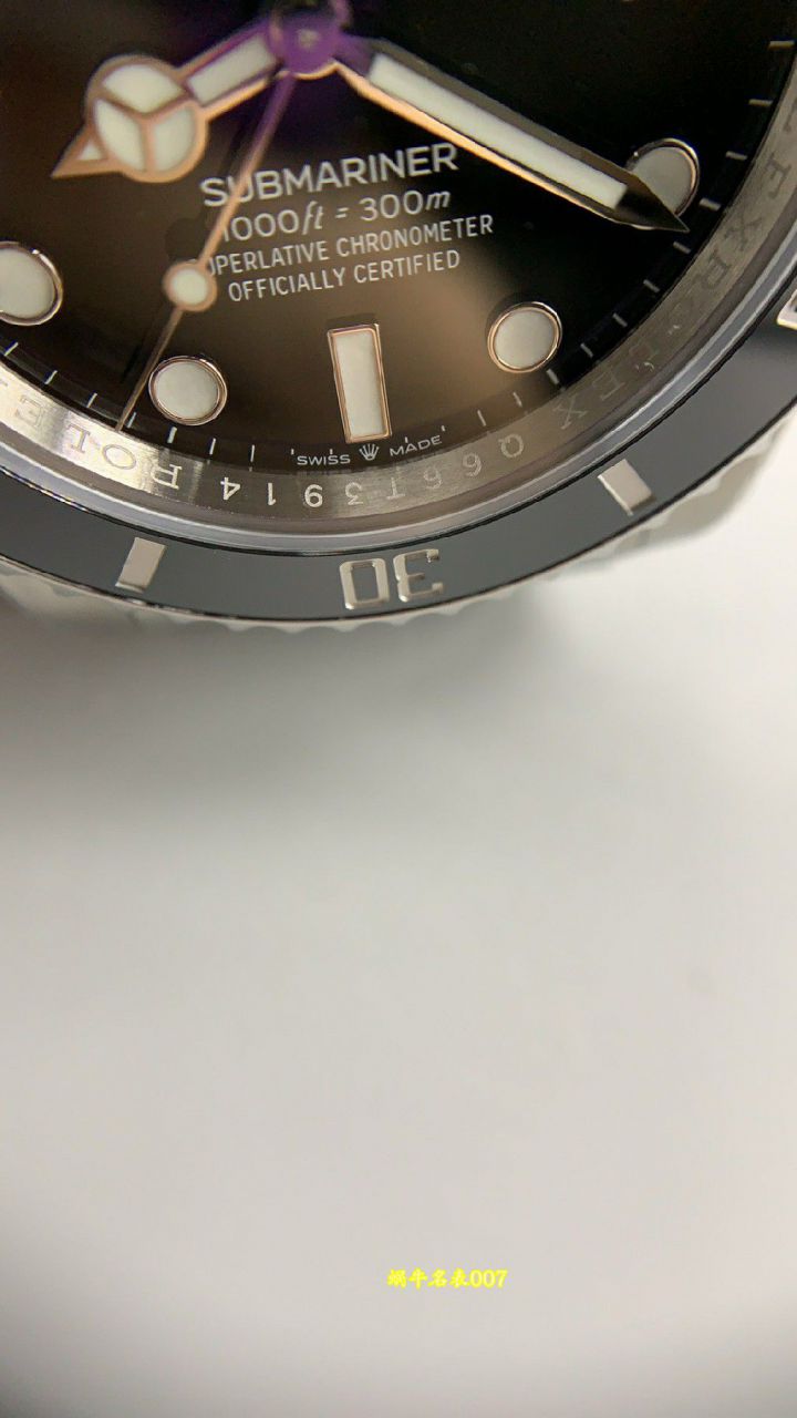 VS无历三代黑水鬼劳力士潜航者型顶级复刻手表m124060-0001腕表 /  
