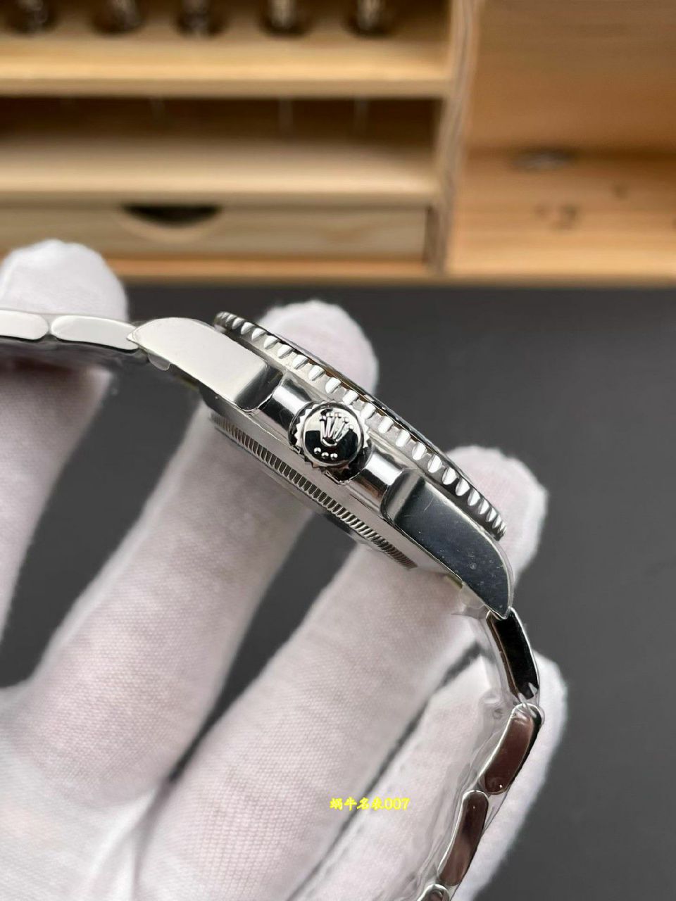 VS二代无历黑水鬼复刻手表劳力士潜航者型系列114060-0002 黑盘腕表 /  