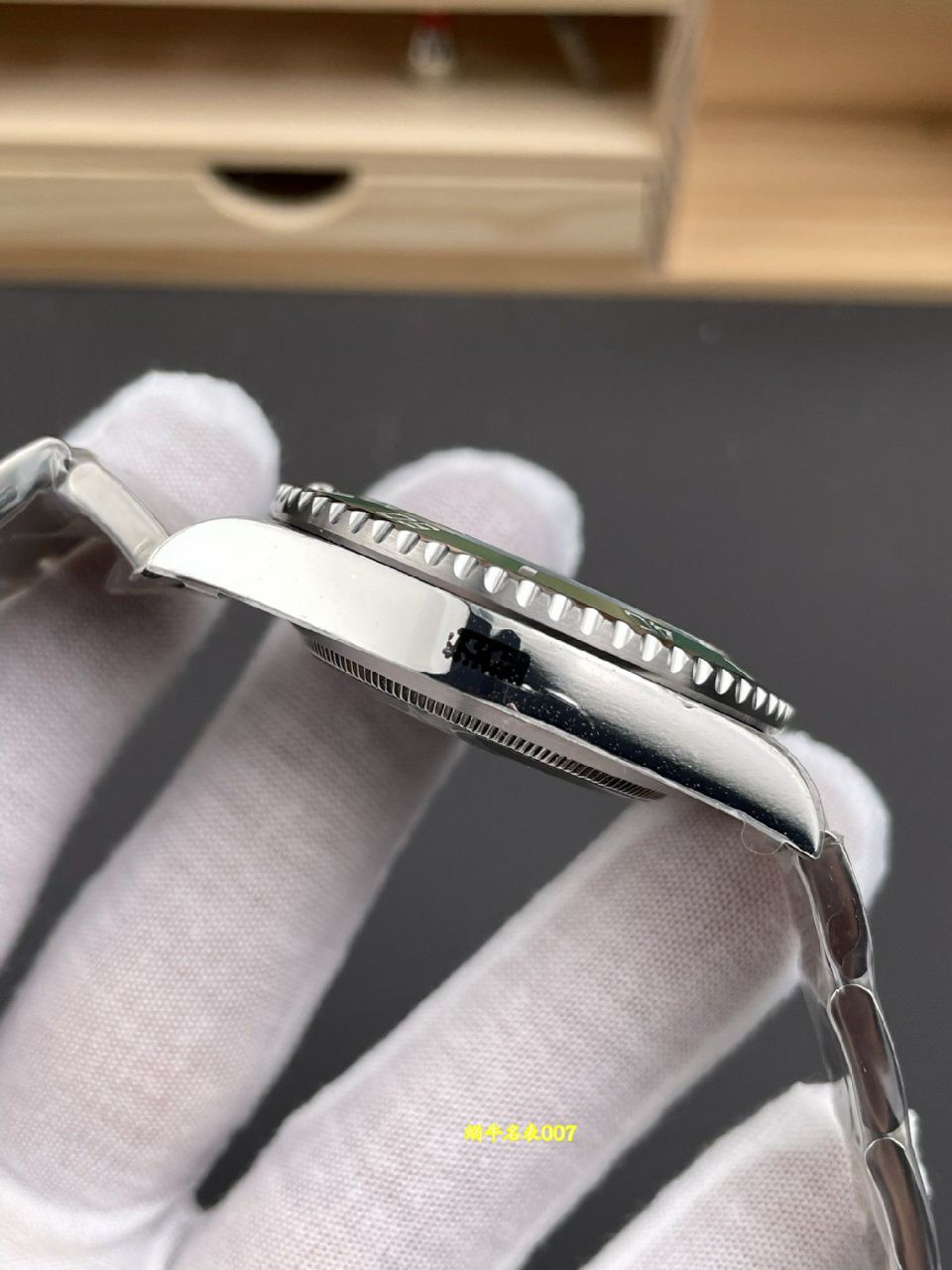 VS二代绿水鬼劳力士潜航者型复刻手表116610LV-0002 绿盘腕表 /   