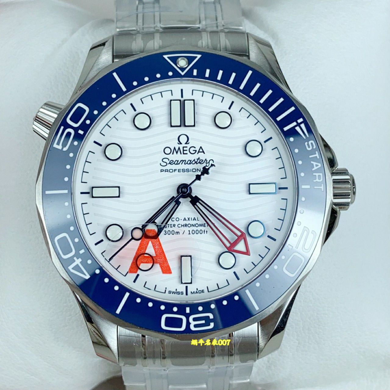 VS海马300美洲杯纪念版 V4版欧米茄海马300复刻手表210.30.42.20.04.002腕表 /   