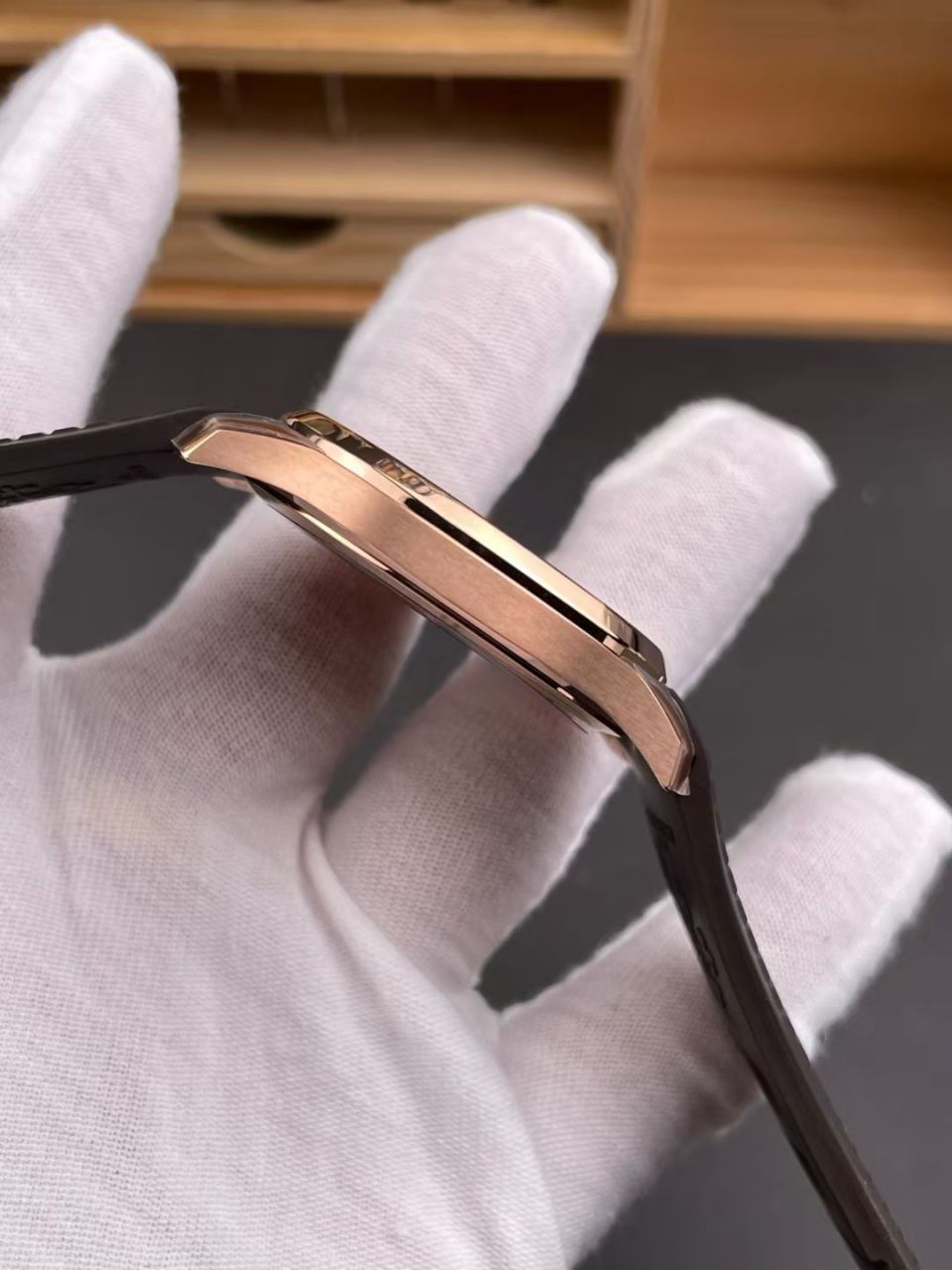 DDF配重手雷百达翡丽AQUANAUT复刻手表5167R-001腕表 /   