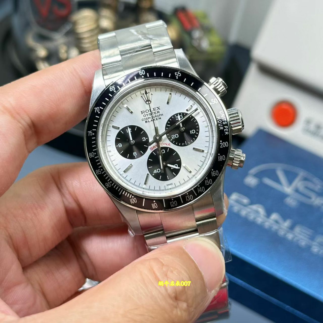 高端改装定制劳力士​改装款顶级复刻手表保罗纽曼系列迪通拿4130机 /   