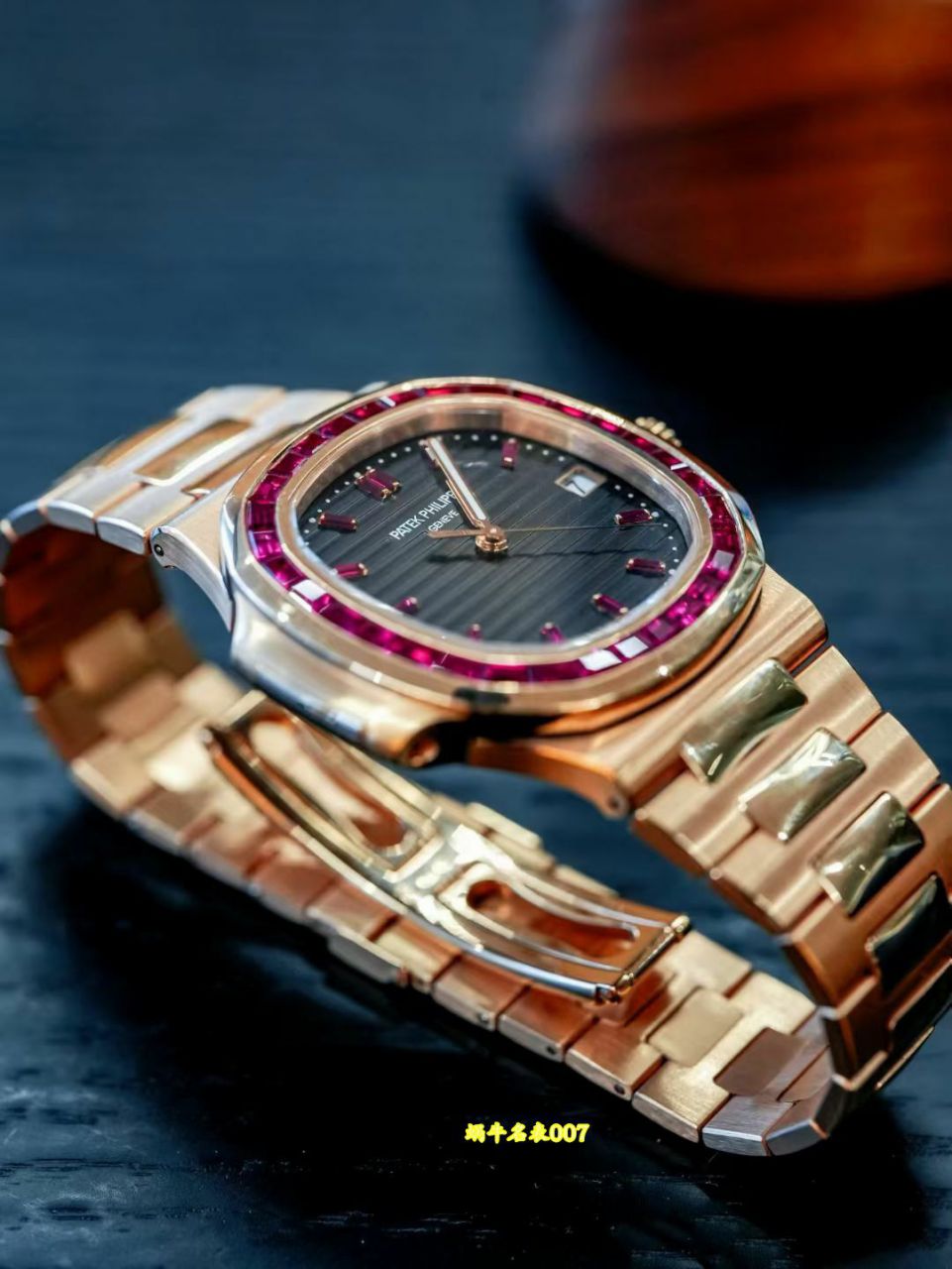  高端定制包金真钻百达翡丽运动复刻手表5723/112R-001腕表 /  