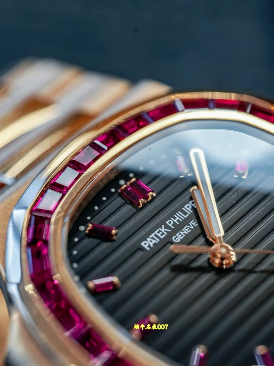  高端定制包金真钻百达翡丽运动复刻手表5723/112R-001腕表 /  