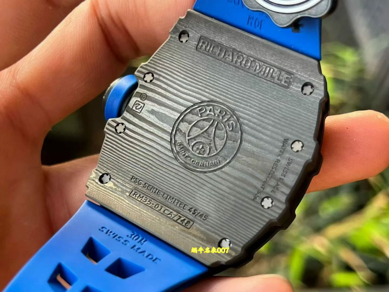 ZF Richard Mille顶级复刻手表 理查德米勒RM35-01 PSG 巴黎圣日耳曼联名特别款 