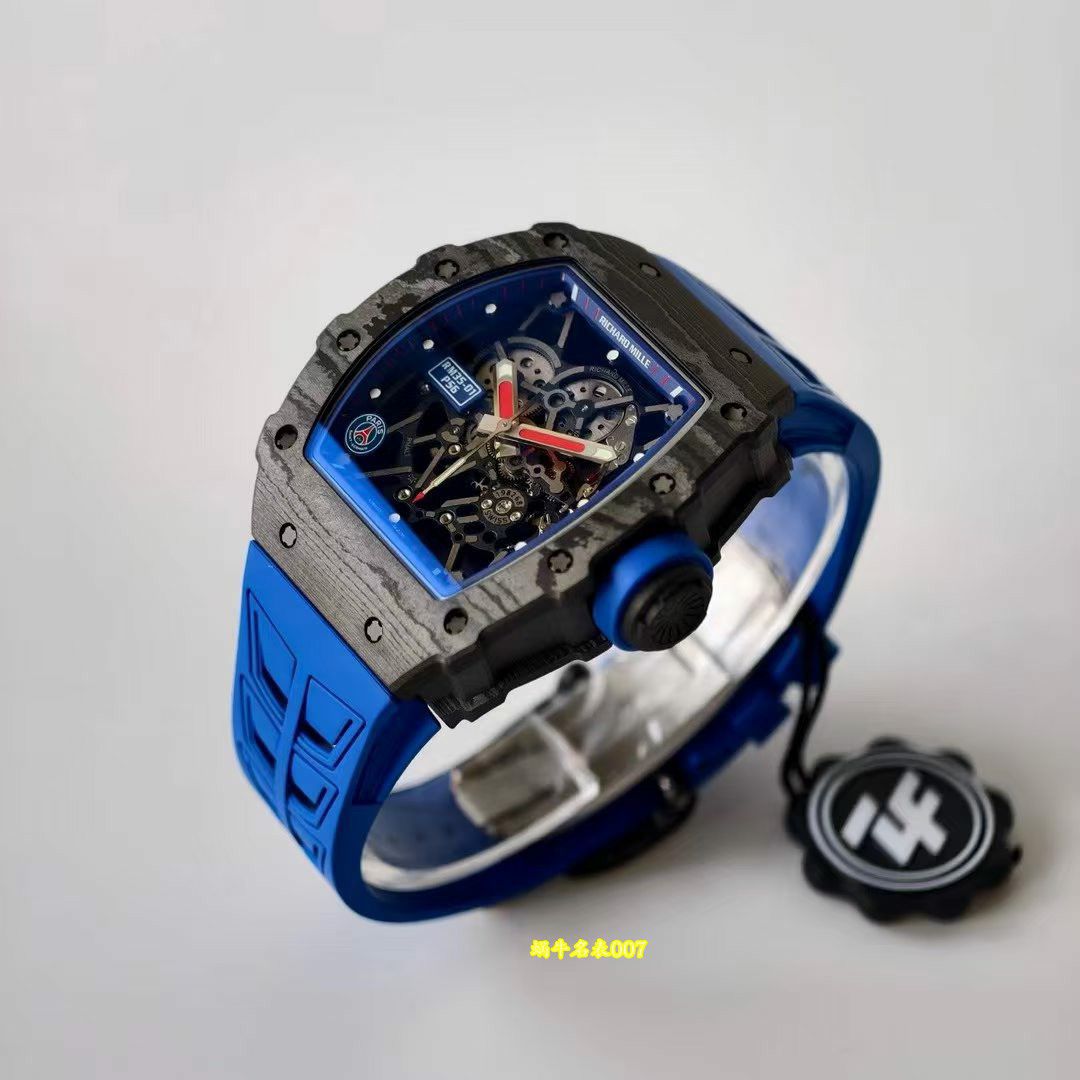 ZF Richard Mille顶级复刻手表 理查德米勒RM35-01 PSG 巴黎圣日耳曼联名特别款 