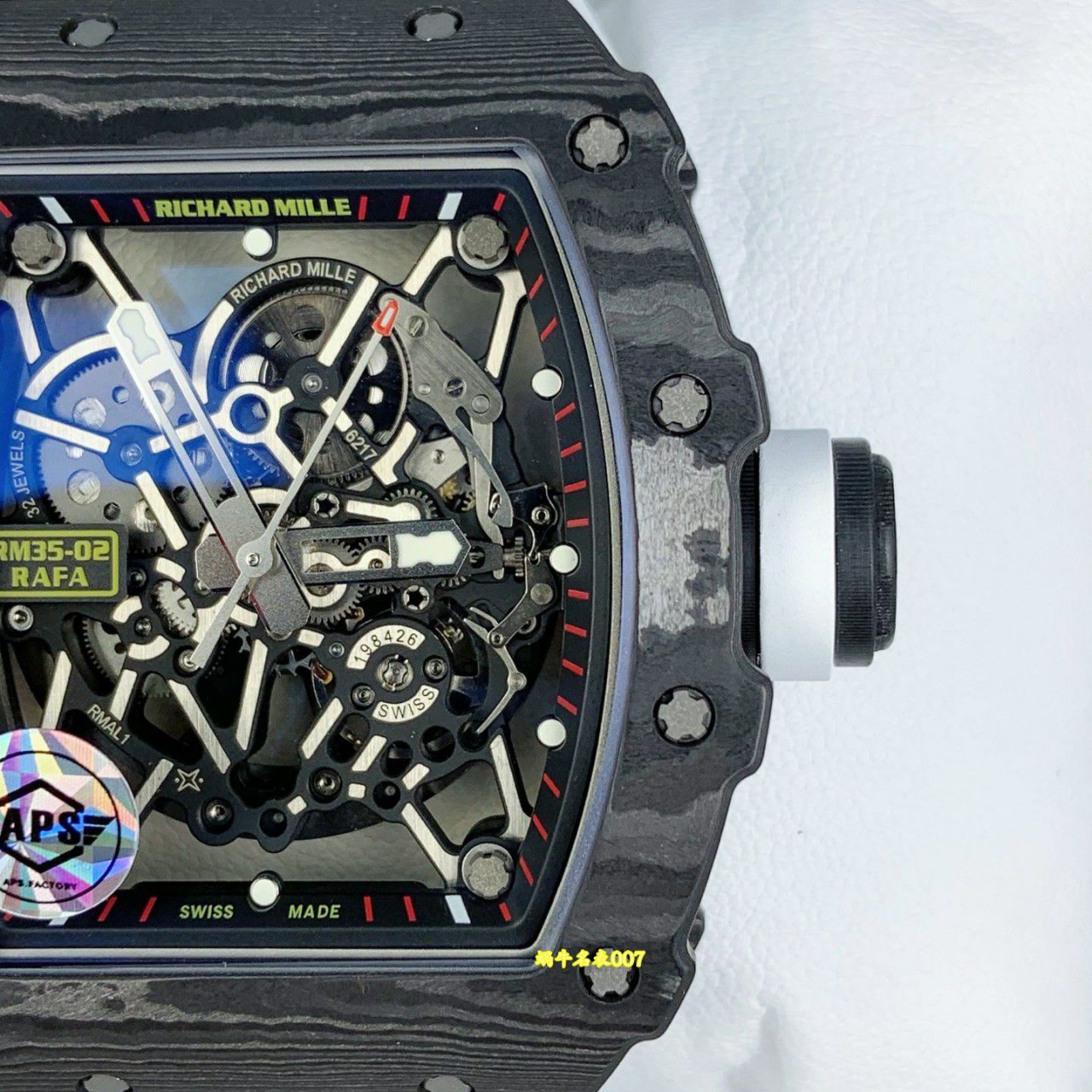 APS 无卡度理查德Richard Mille最好复刻RM35-02手表 
