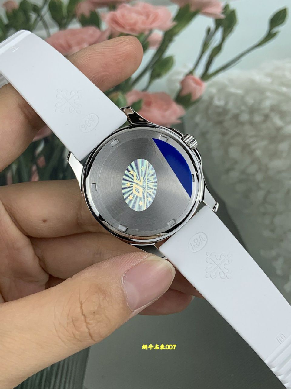 PPF女装百达翡丽AQUANAUT复刻手表女石英5067A-024腕表 