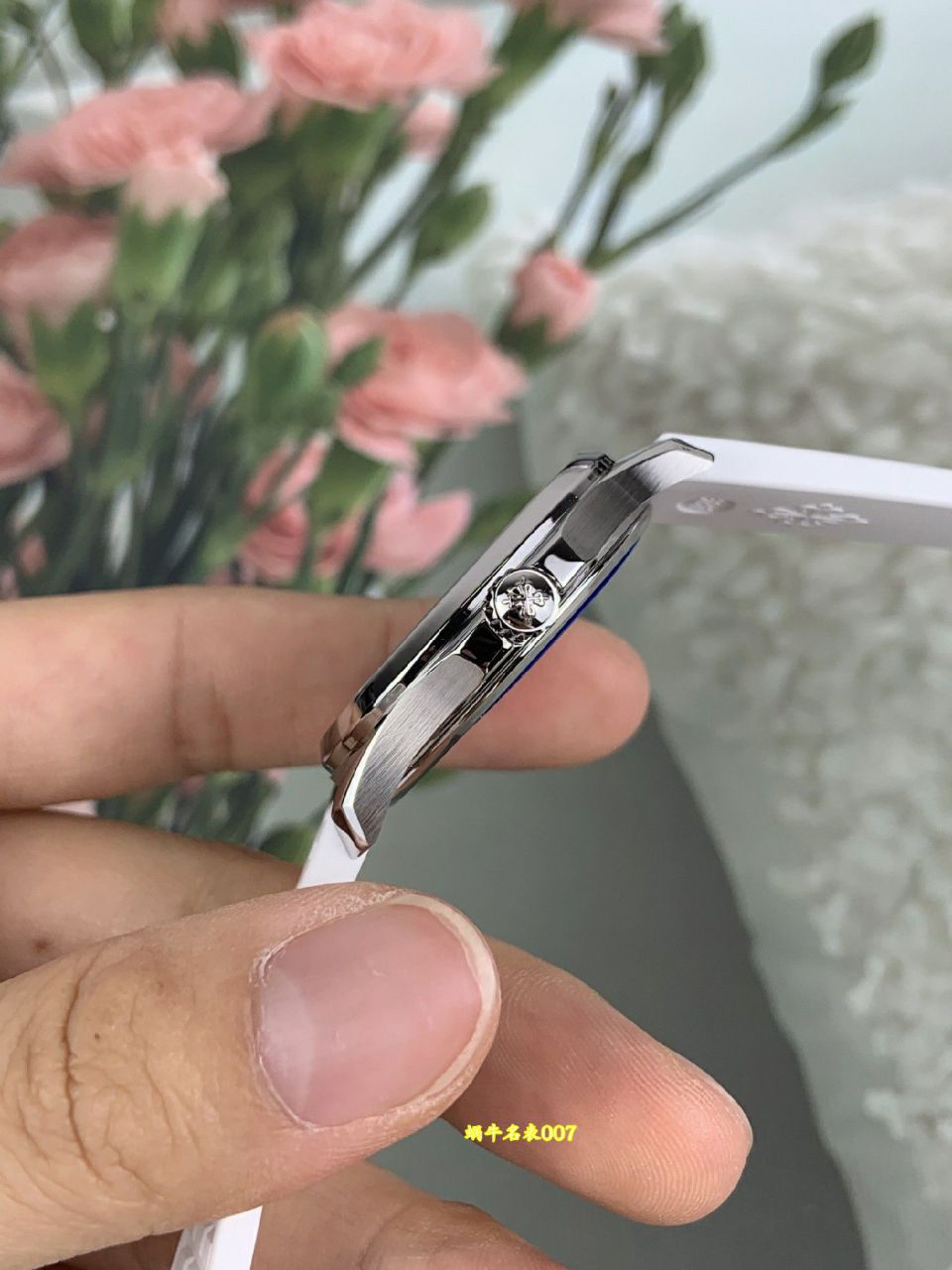 PPF女装百达翡丽AQUANAUT复刻手表女石英5067A-024腕表 