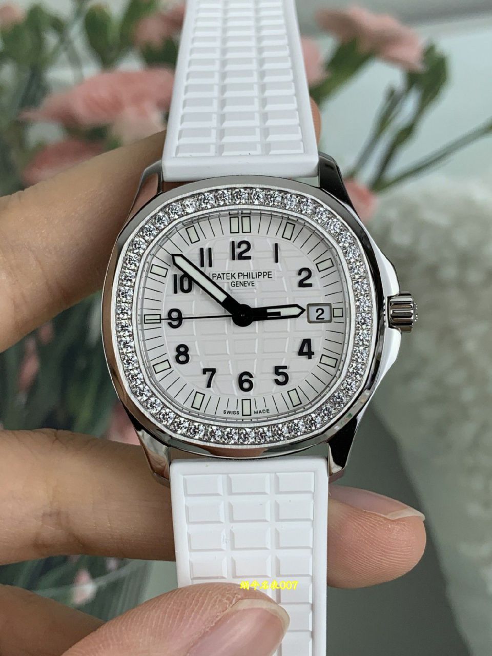 PPF女装百达翡丽AQUANAUT复刻手表女石英5067A-024腕表 