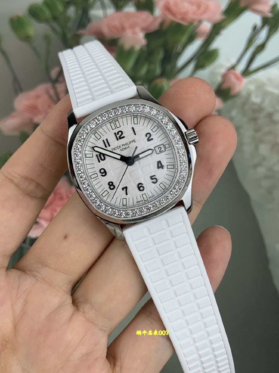 PPF女装百达翡丽AQUANAUT复刻手表女石英5067A-024腕表 