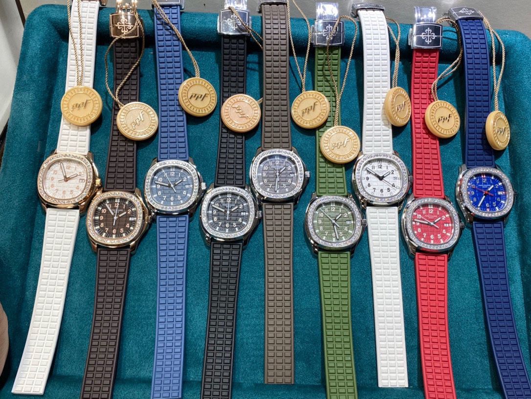 PPF百达翡丽AQUANAUT女手雷顶级复刻高仿手表5067A-025腕表 
