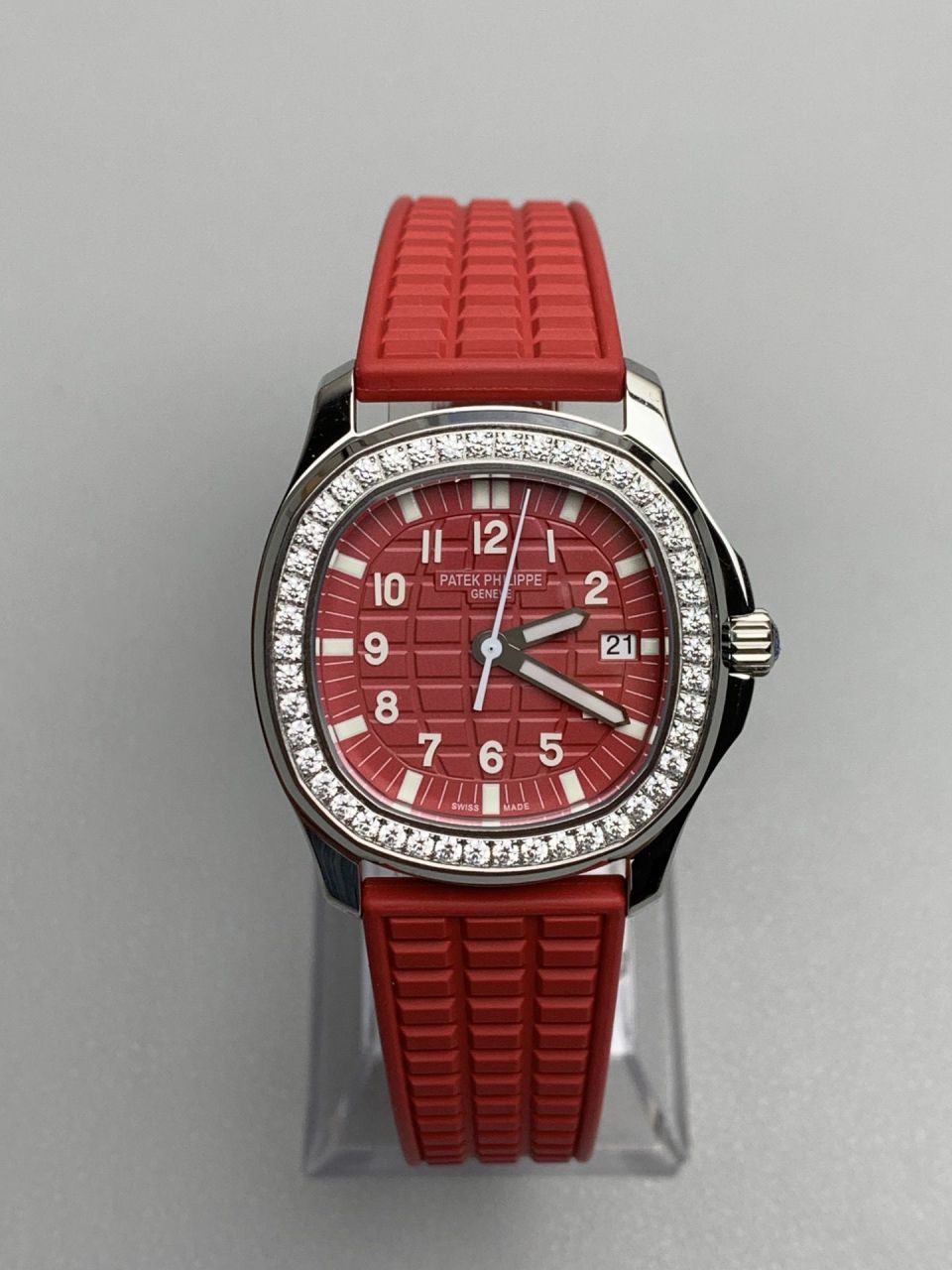 PPF百达翡丽AQUANAUT女手雷复刻手表5067A-027腕表 