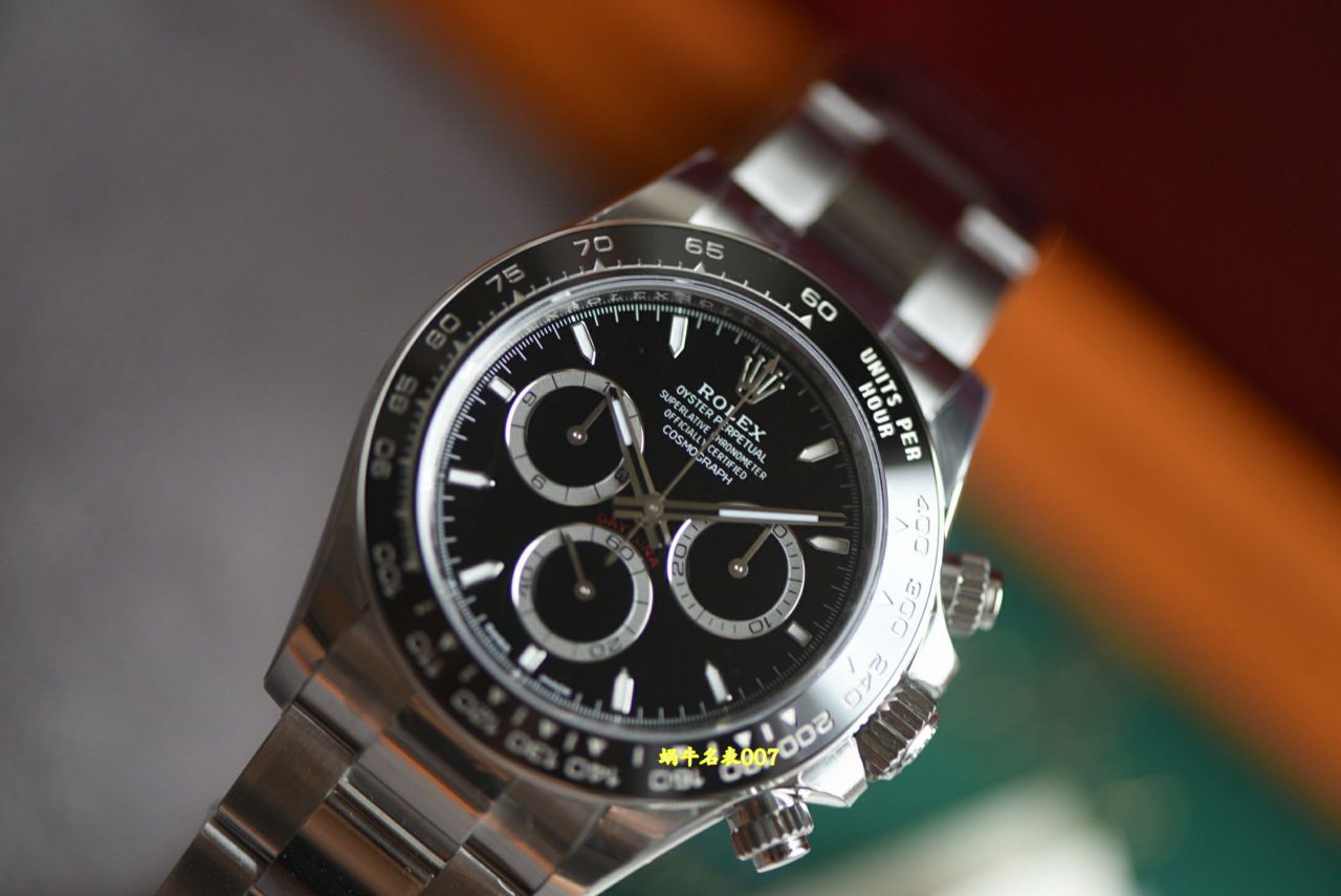 VS劳力士宇宙计型迪通拿顶级复刻手表m126500ln-0002腕表 