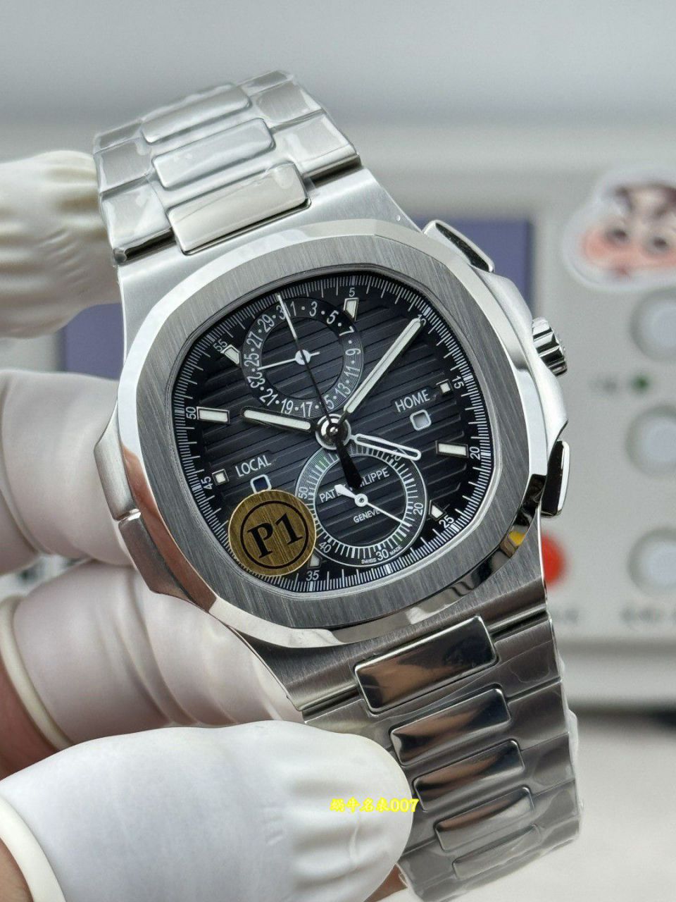 P1百达翡丽运动优雅顶级复刻手表5990/1A-001腕表 