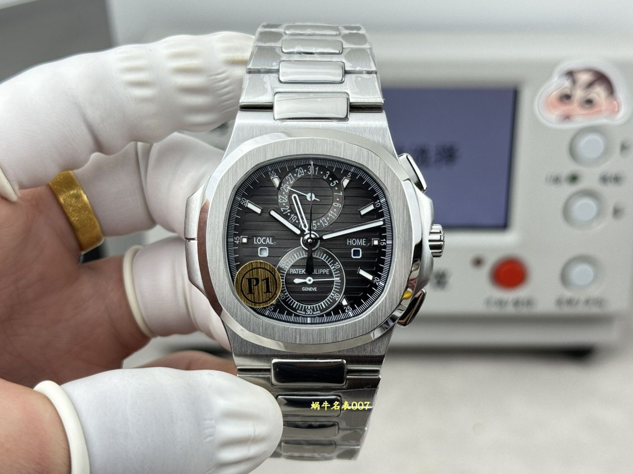 P1百达翡丽运动优雅顶级复刻手表5990/1A-001腕表 