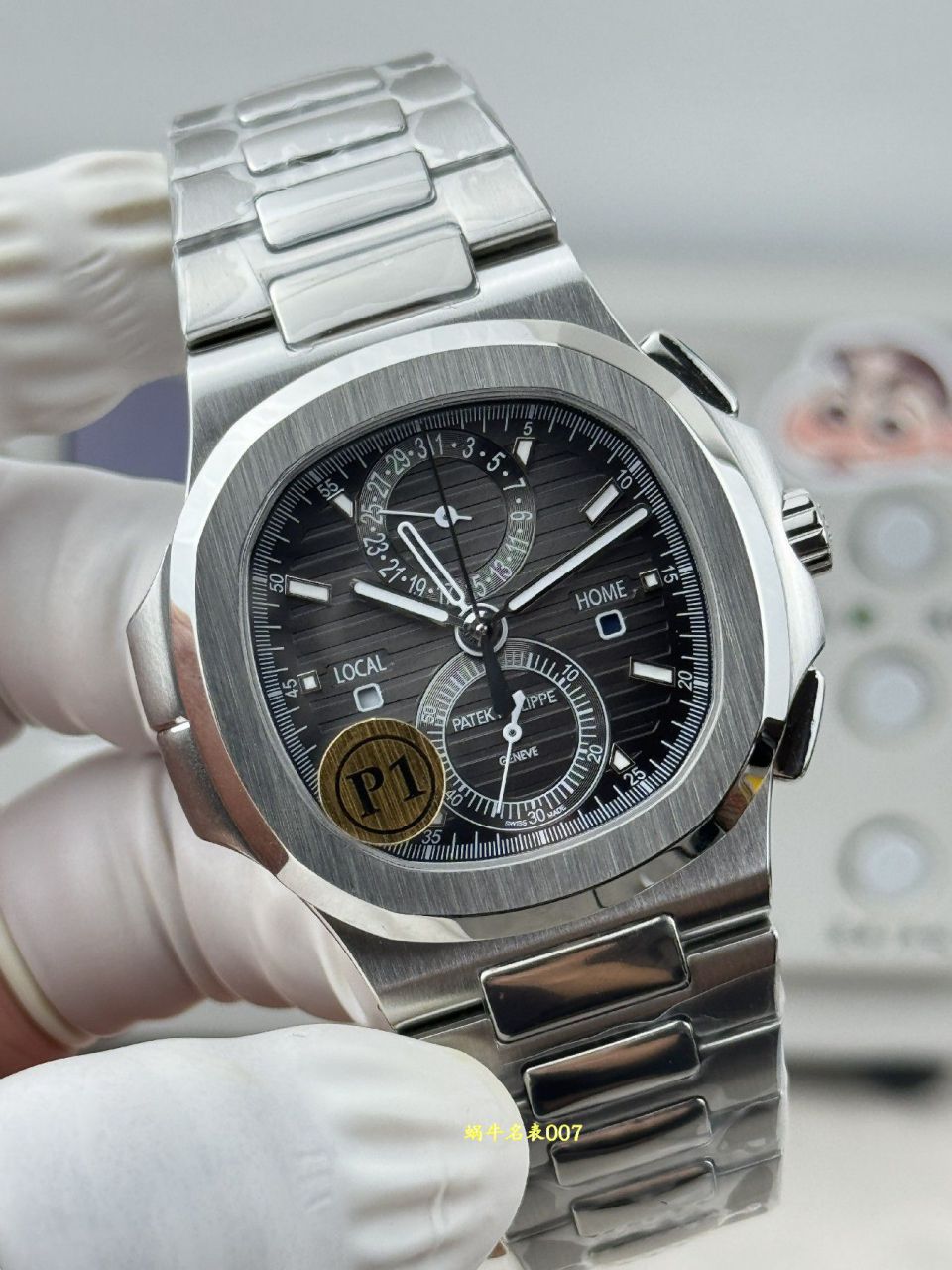 P1百达翡丽运动优雅顶级复刻手表5990/1A-001腕表 