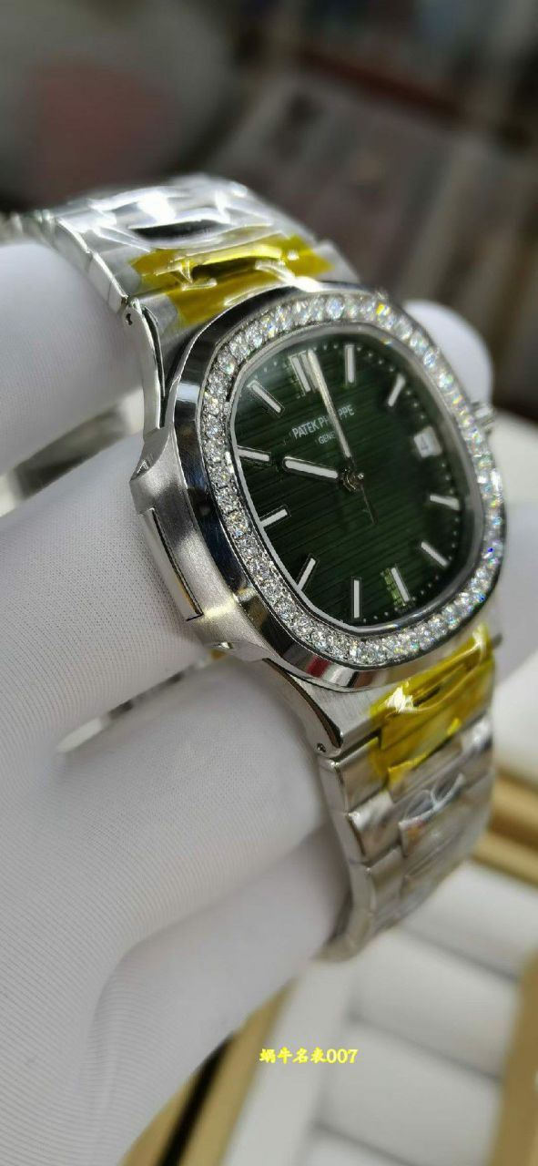 高端定制真钻包真金后加工百达翡丽运动优雅系列5711/1A-014腕表 