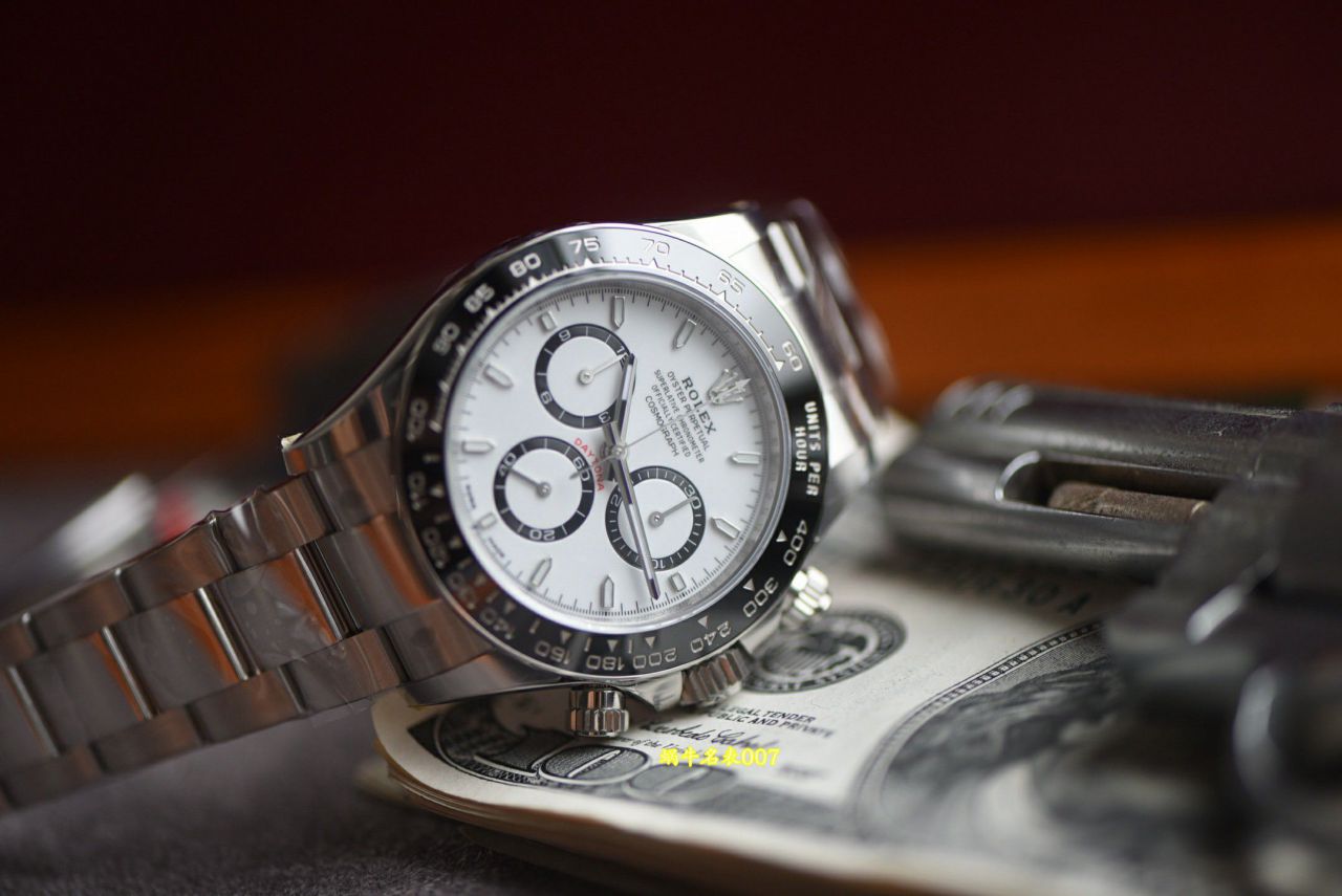 VS劳力士宇宙计型迪通拿熊猫迪复刻手表网站m126500LN-0001腕表 /  