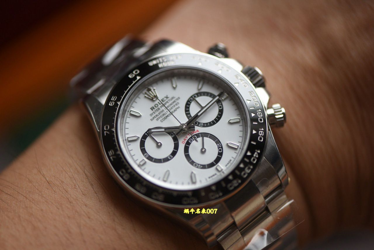 VS劳力士宇宙计型迪通拿熊猫迪复刻手表网站m126500LN-0001腕表 /  