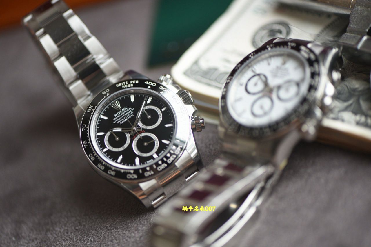 VS劳力士宇宙计型迪通拿熊猫迪复刻手表网站m126500LN-0001腕表 /  