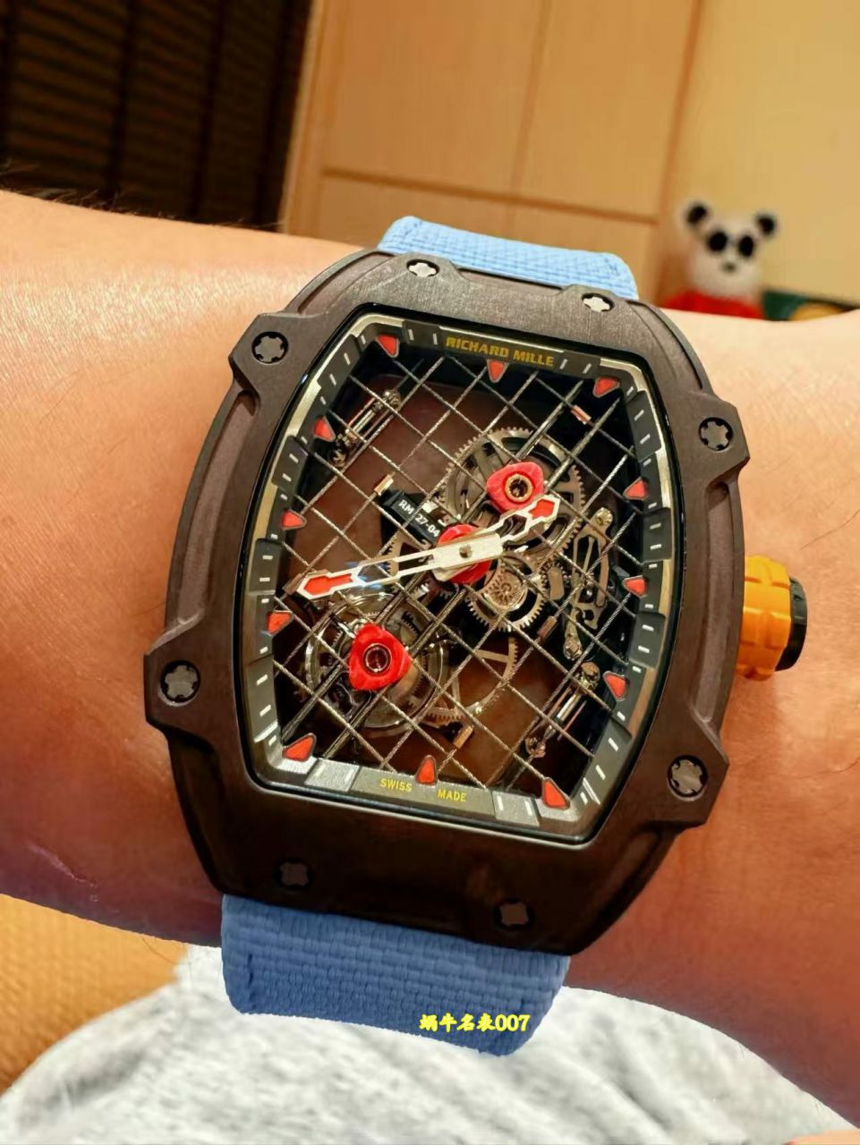 高端定制Richard Mille理查德米勒顶级复刻手表RM 27-04腕表 /  