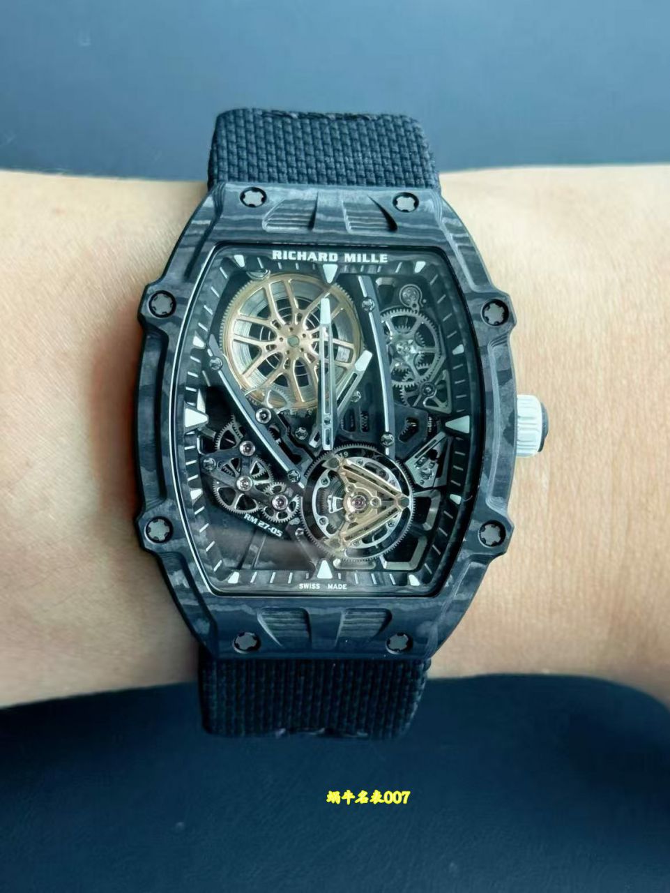 高端定制Richard Mille理查德米勒顶级复刻手表RM 27-04腕表 /  