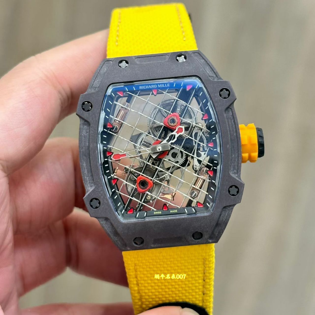高端定制Richard Mille理查德米勒顶级复刻手表RM 27-04腕表 /  