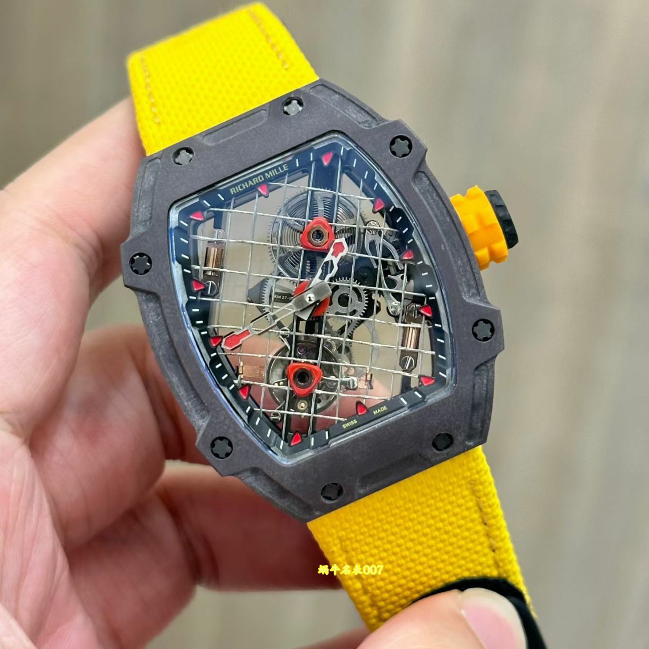 高端定制Richard Mille理查德米勒顶级复刻手表RM 27-04腕表 /  